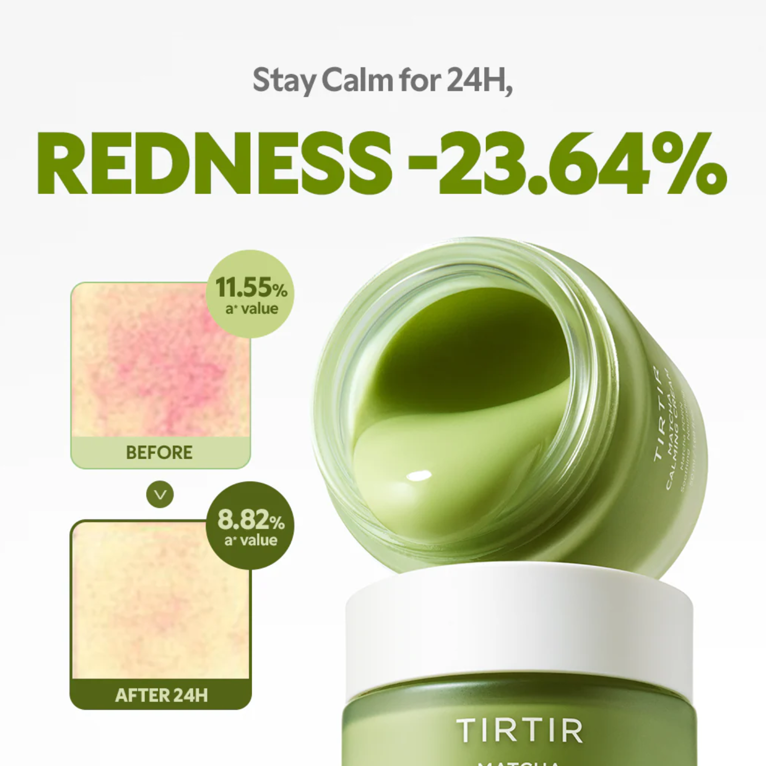 TIRTIR Matcha Calming Cream 50mL