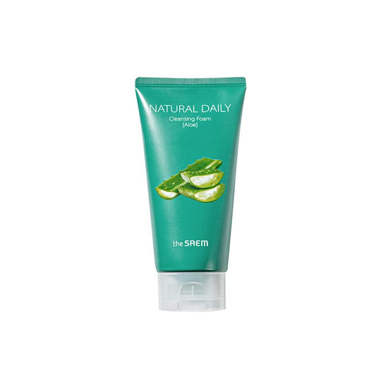 The Saem Natural Daily Cleansing Foam Aloe 150mL