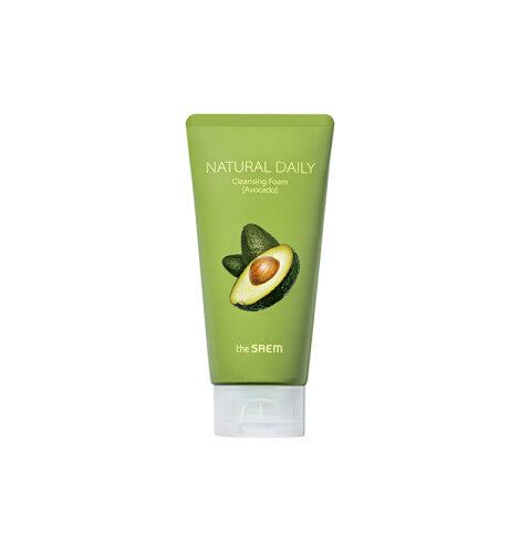 The Saem Natural Daily Cleansing Foam Avocado 150mL