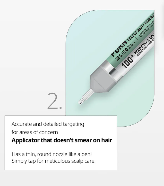 VT PDRN Reedle Shot Hair Ampoule 100dL 15mL