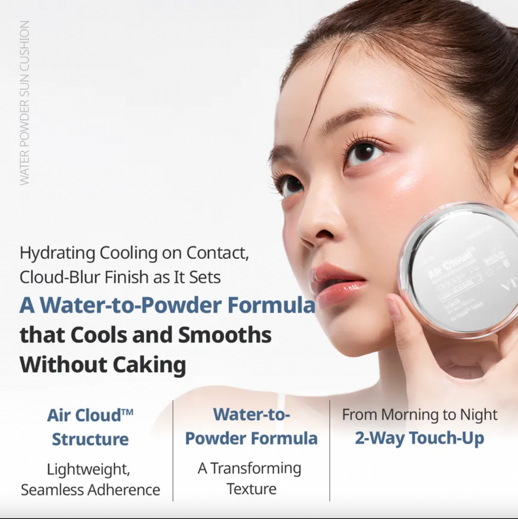 VT Air Cloud Water Powder Sun Cushion 12g