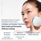 VT Air Cloud Water Powder Sun Cushion 12g