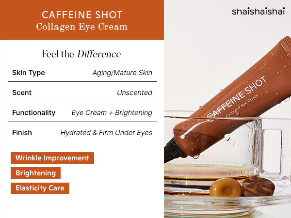 shaishaishai CAFFEINE SHOT Collagen Eye Cream 30g
