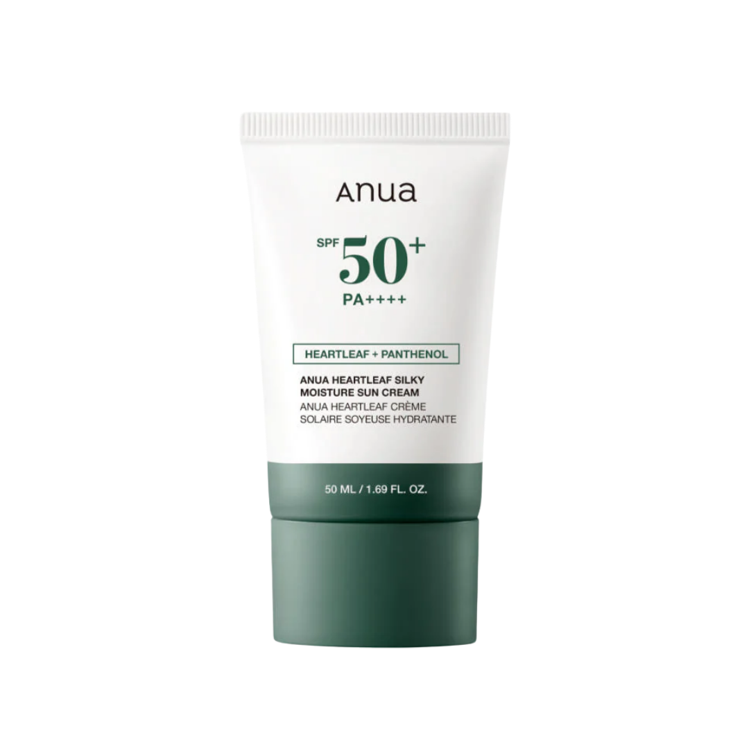 Anua Heartleaf Silky Moisture Sun Cream 50mL