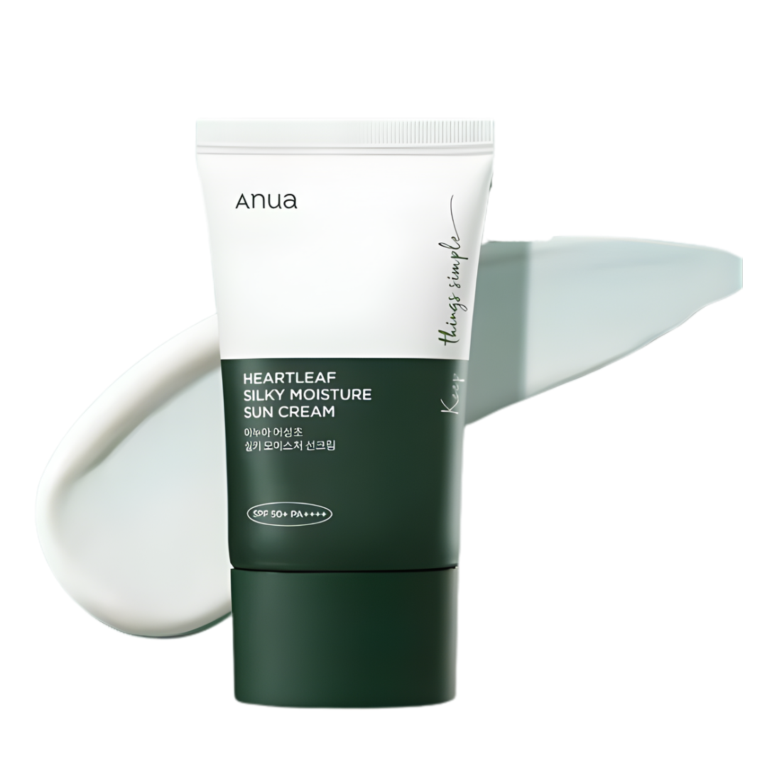 Anua Heartleaf Silky Moisture Sun Cream 50mL