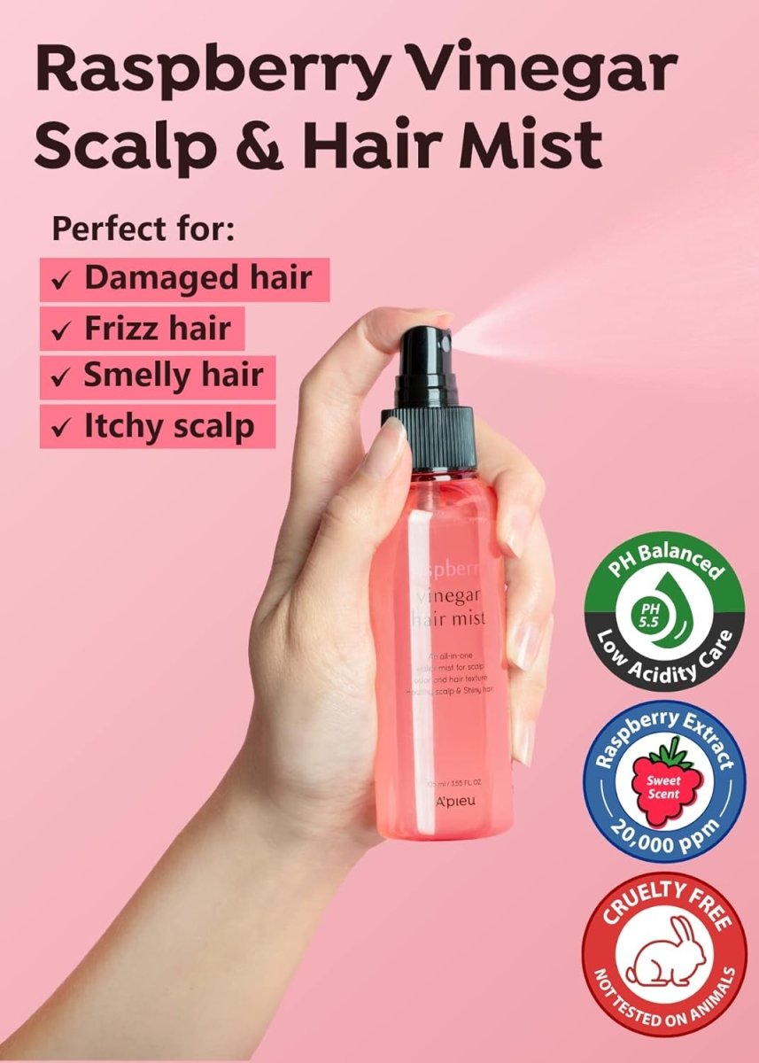 APIEU - Raspberry Vinegar Hair Mist 105mL