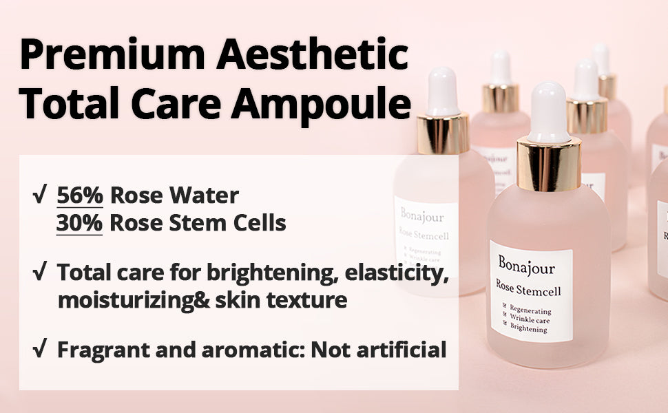 BONAJOUR Rose Stem Cell Ampoule 30mL