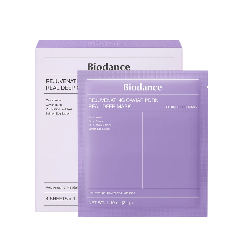 Biodance Rejuvenating Caviar PDRN Real Deep Mask 34g 4PC