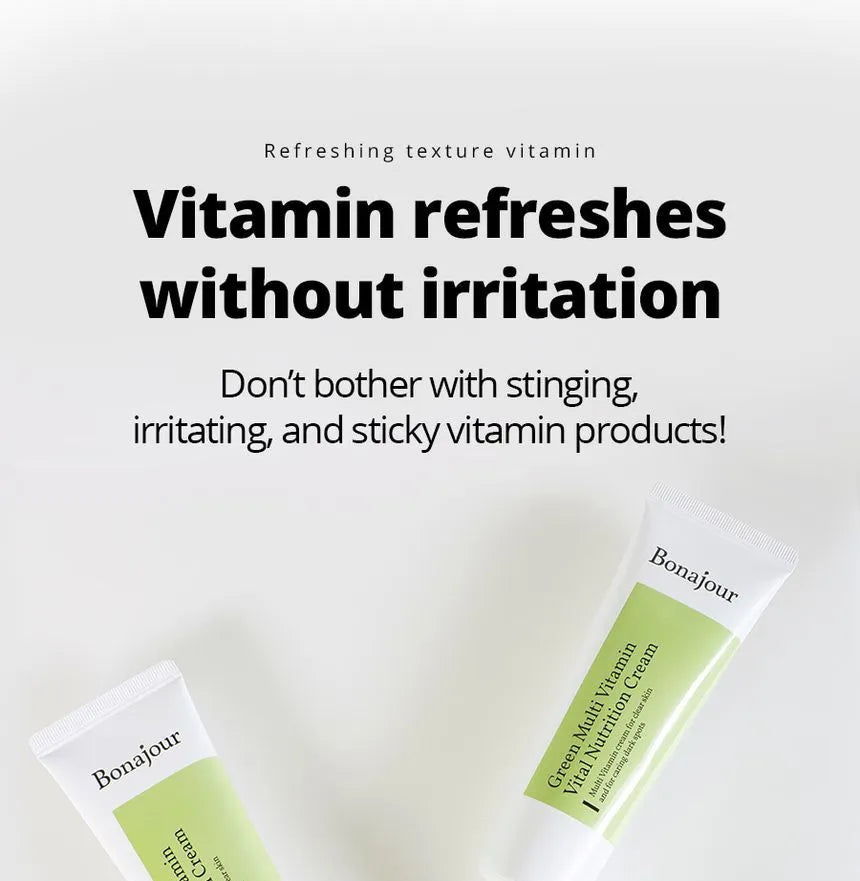 Bonajour Green Multi-Vitamin Vital Nutrition Cream 50mL