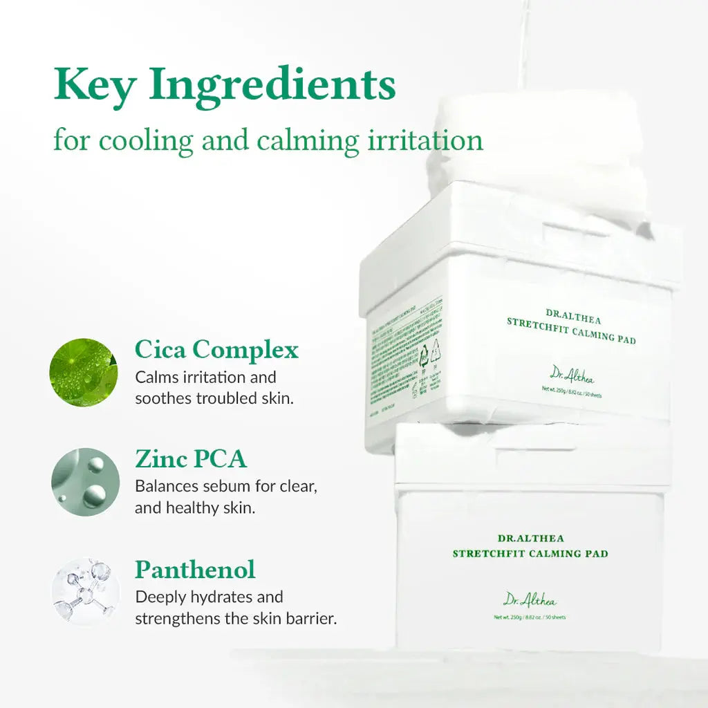 Dr.Althea Stretchfit Calming Pad (50pcs)