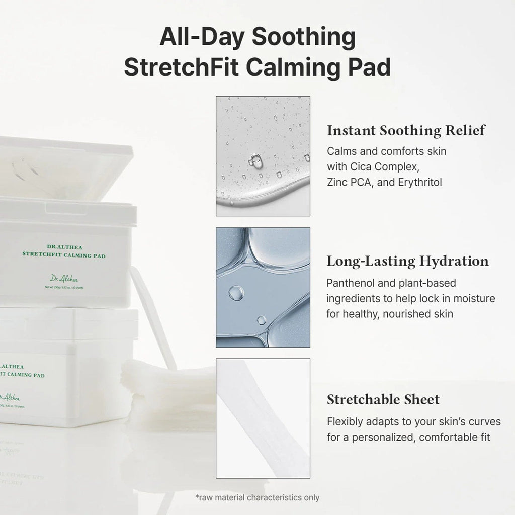 Dr.Althea Stretchfit Calming Pad (50pcs)