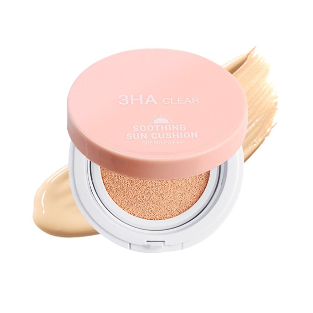 esfolio 3HA Clear Soothing Sun Cushion- Peach Beige