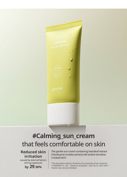 Goodal Heartleaf Calming Moisture Sun Cream