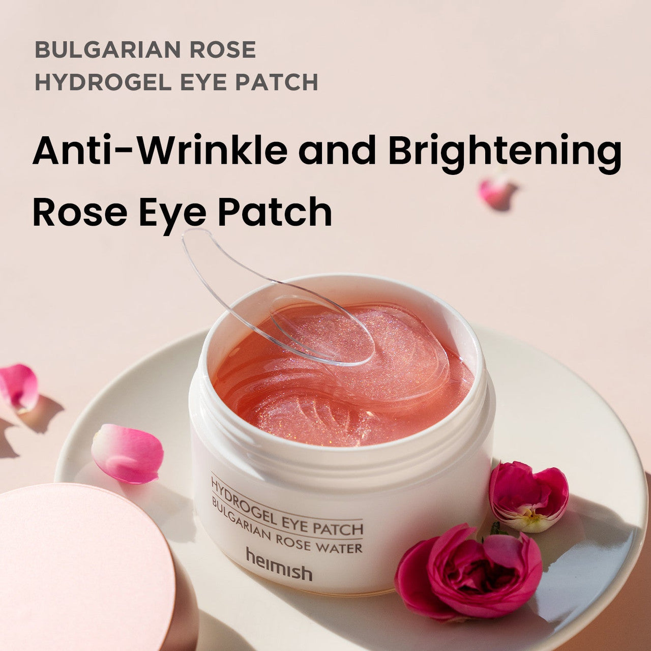 heimish Bulgarian Rose Water Hydrogel Eye Patch