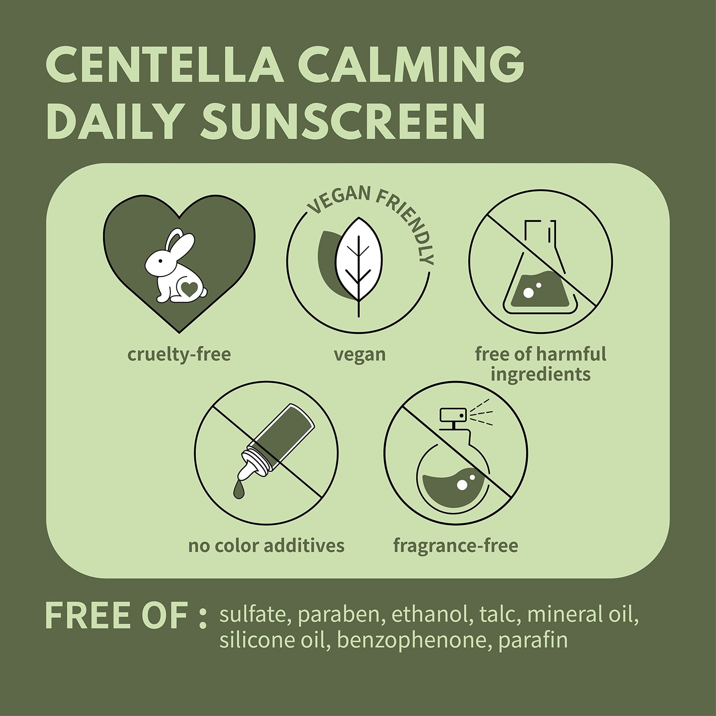 iUNIK Centella Calming Daily Sunscreen 60mL