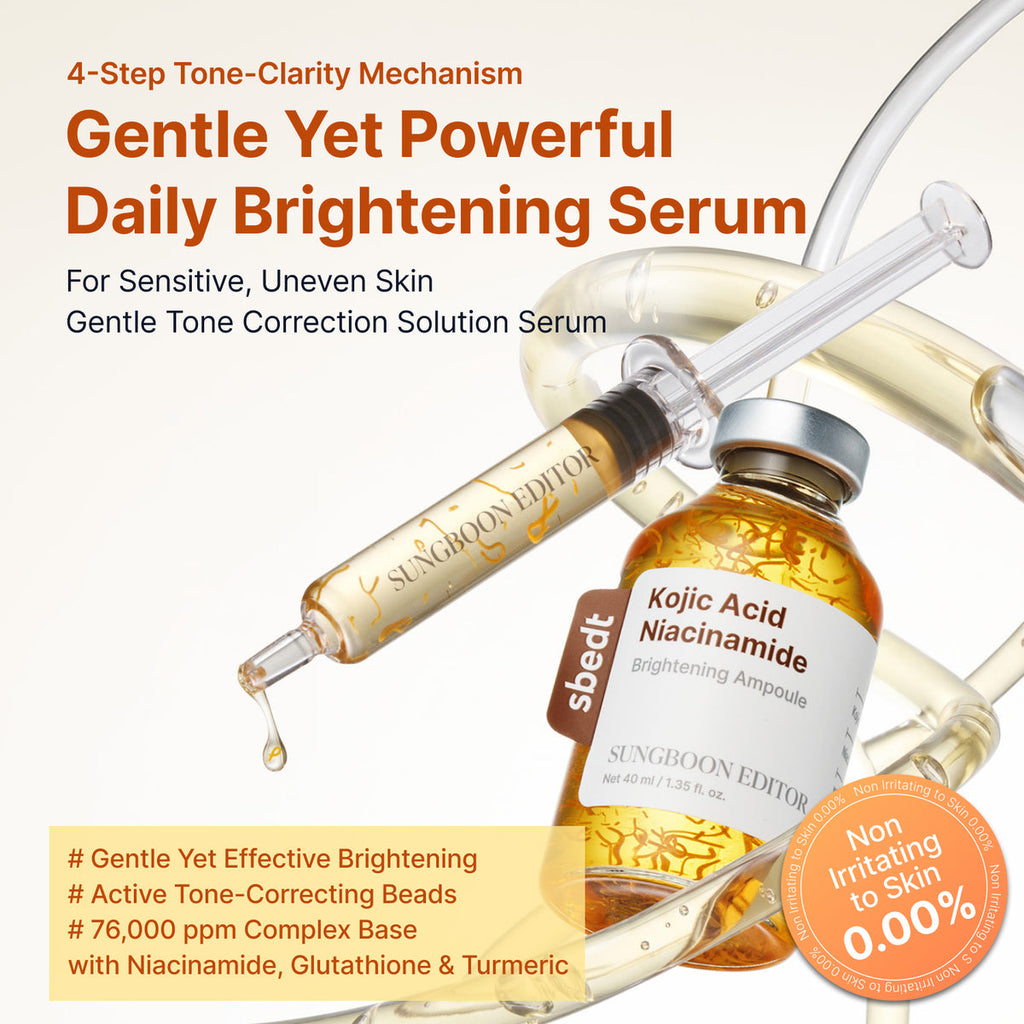 Sungboon Editor - Kojic Acid Niacinamide Brightening  Ampoule 40mL
