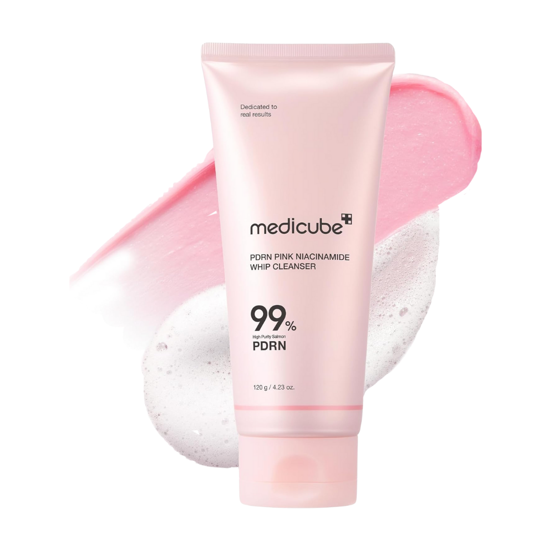 medicube PDRN Pink Niacinamide Whip Cleanser 120g