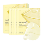 medicube Kojic Acid Turmeric Brightening Gel Mask Set (4pc)