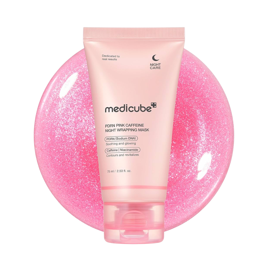 Medicube PDRN Pink Caffeine Night Wrapping Mask 75mL