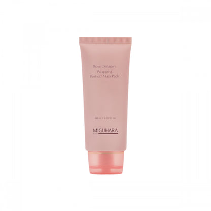 MIGUHARA Rose Collagen Wrapping Peel-off Mask Pack 60mL