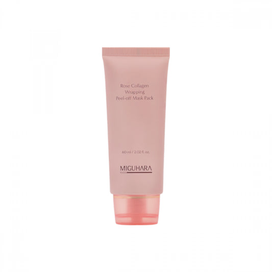 MIGUHARA Rose Collagen Wrapping Peel-off Mask Pack 60mL