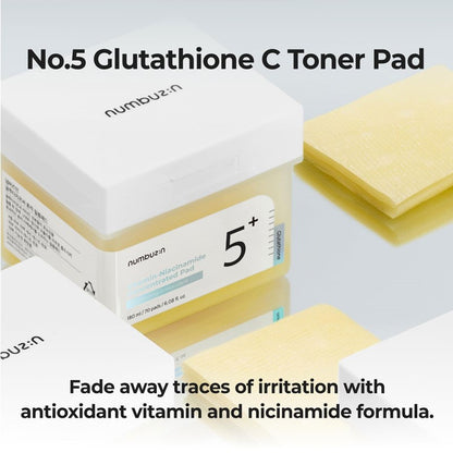 Numbuzin No.5+ Vitamin-Niacinamide Concentrated Pads