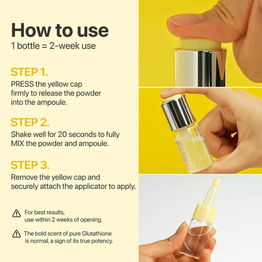 numbuzin No.5 Glutathione100 x TXA10 Advanced  Dark Spot Ampoule Concentrate 10g