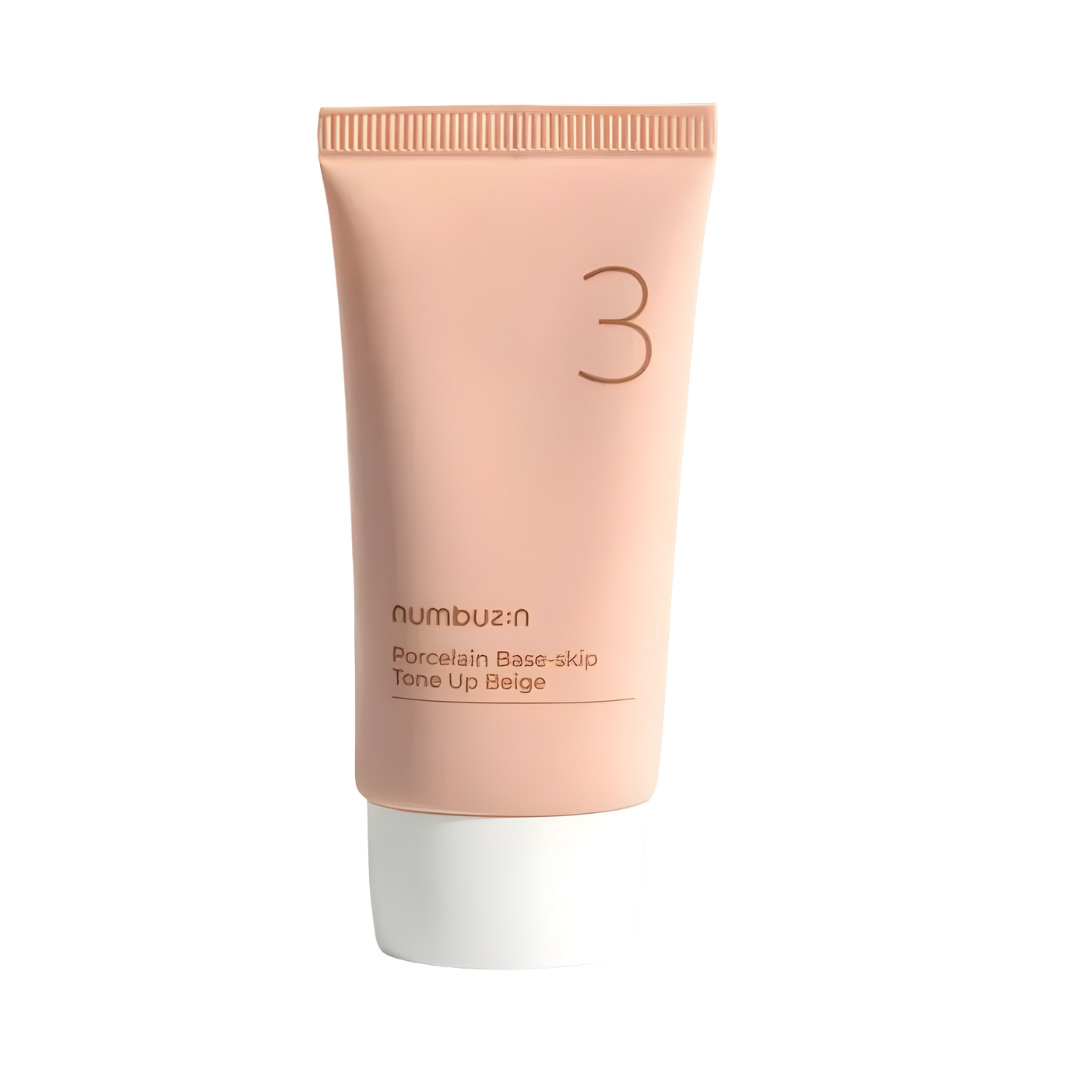 numbuzin No.3 Porcelain Base-Skip Tone Up Beige 50ml