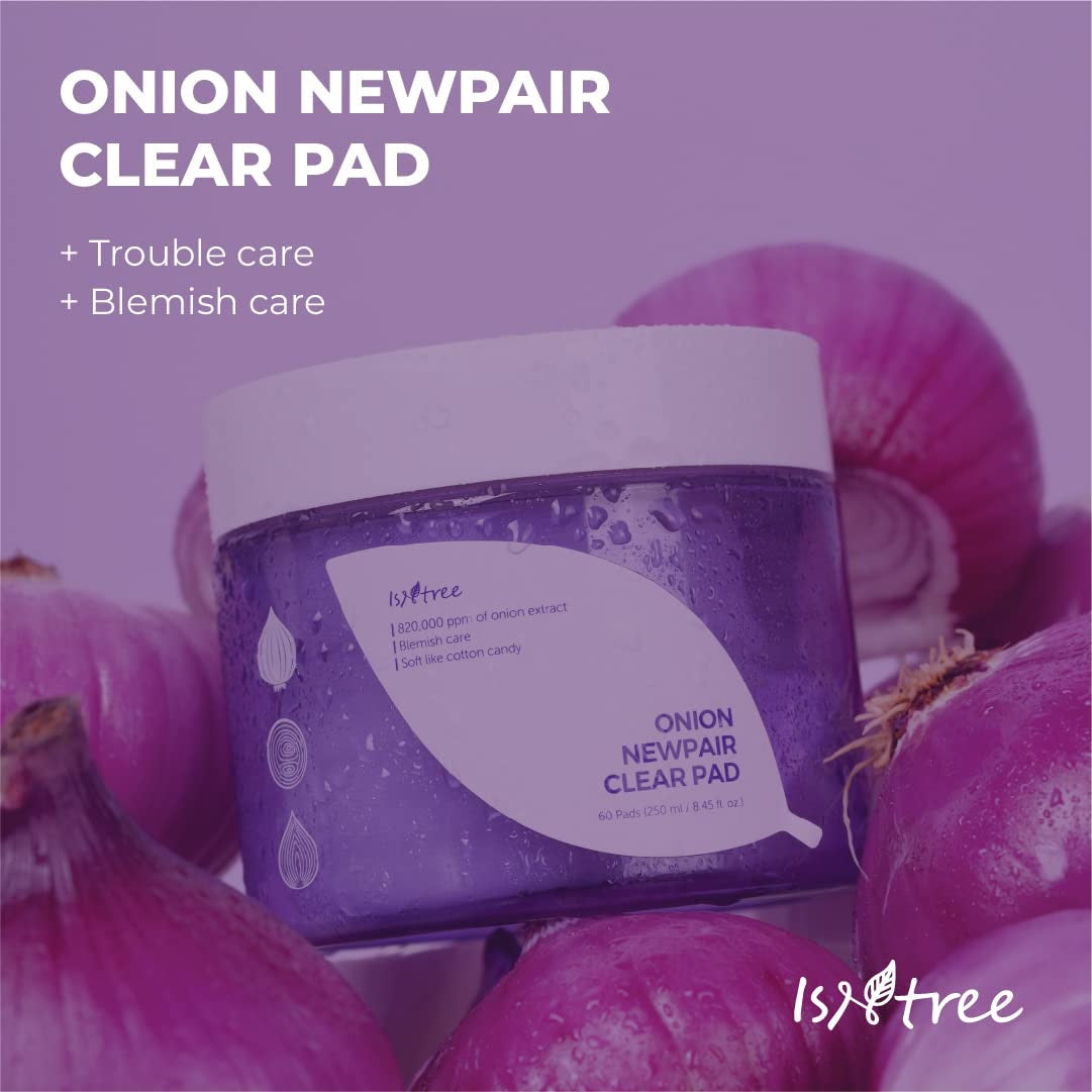 Isntree Onion Newpair Clear Pad : + Trouble care + Blemish care