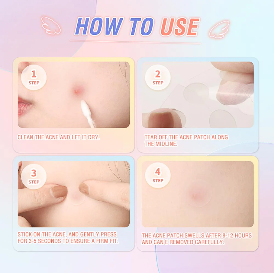 PinkFlash Tea Tree Acne Pimple Patch - Day & Night 24pcs