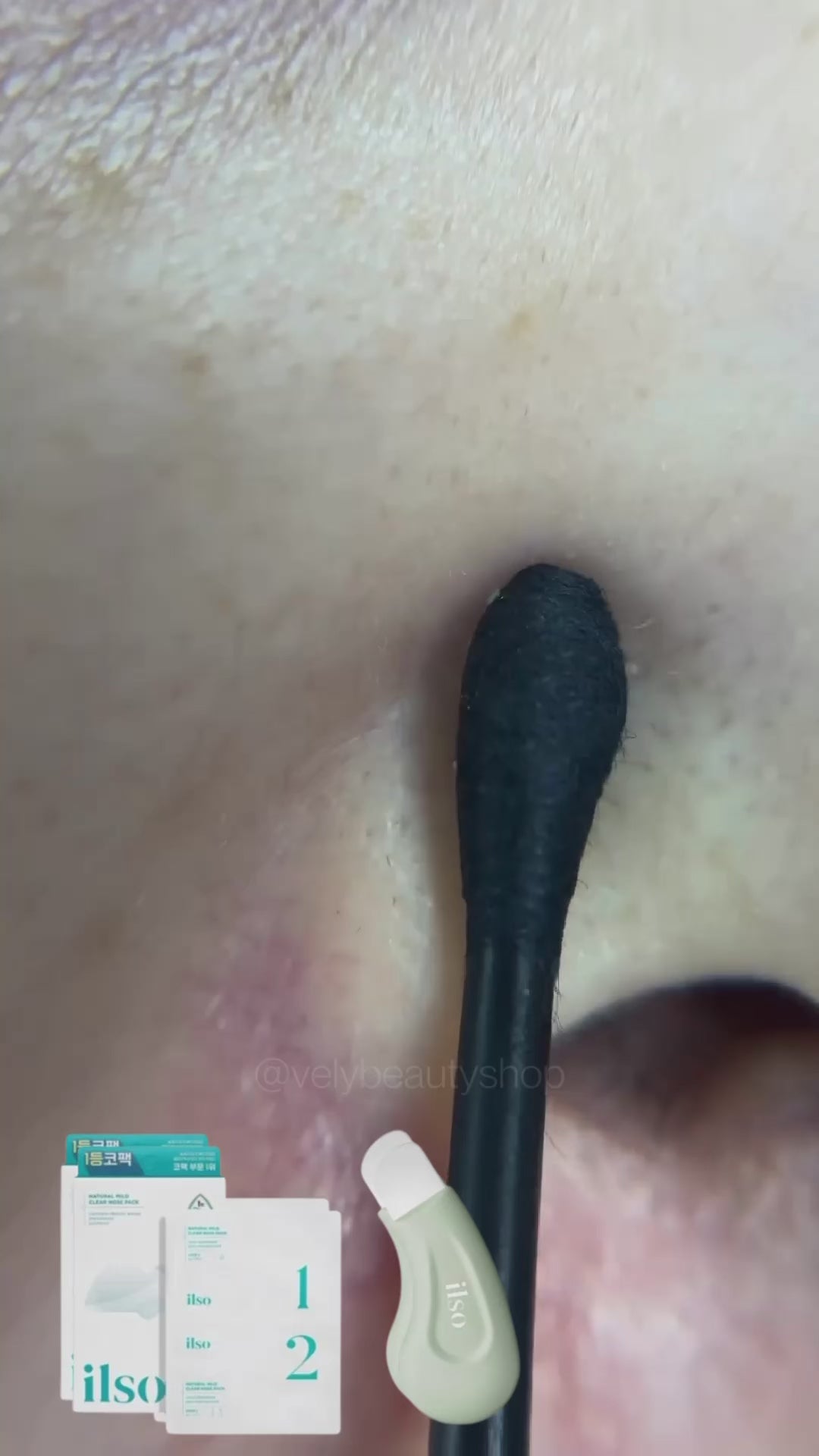 ilso Natural Mild Clear Nose Pack (5 sets)