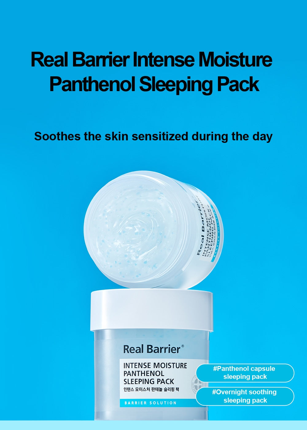 Real Barrier Intense Moisture Panthenol Sleeping Pack 70mL