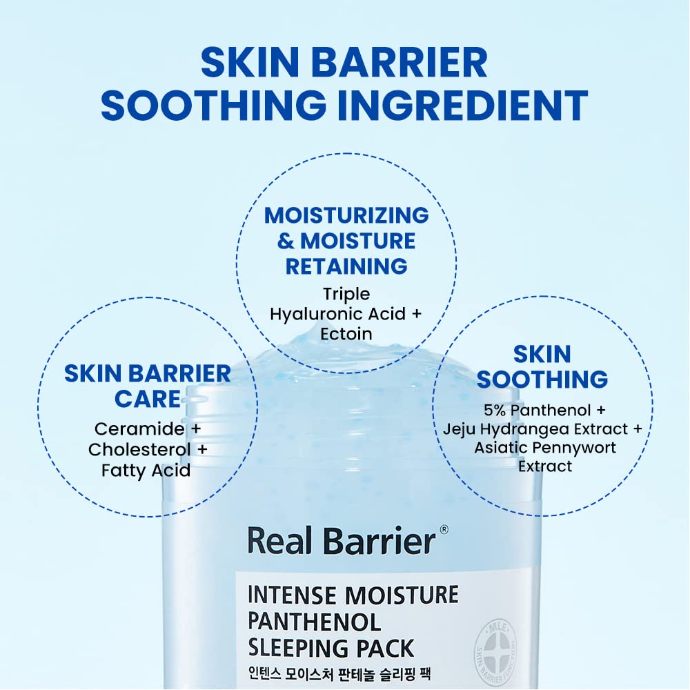 Real Barrier Intense Moisture Panthenol Sleeping Pack 70mL