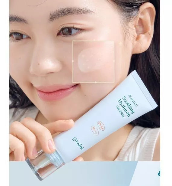 Goodal Heartleaf Soothing Hyaluron Sun Serum 50mL