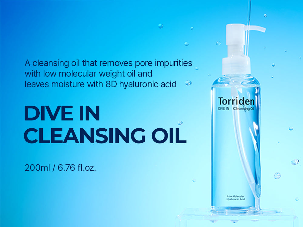 Torriden Dive-In Low Molecular Hyaluronic Acid Cleansing Oil 200mL