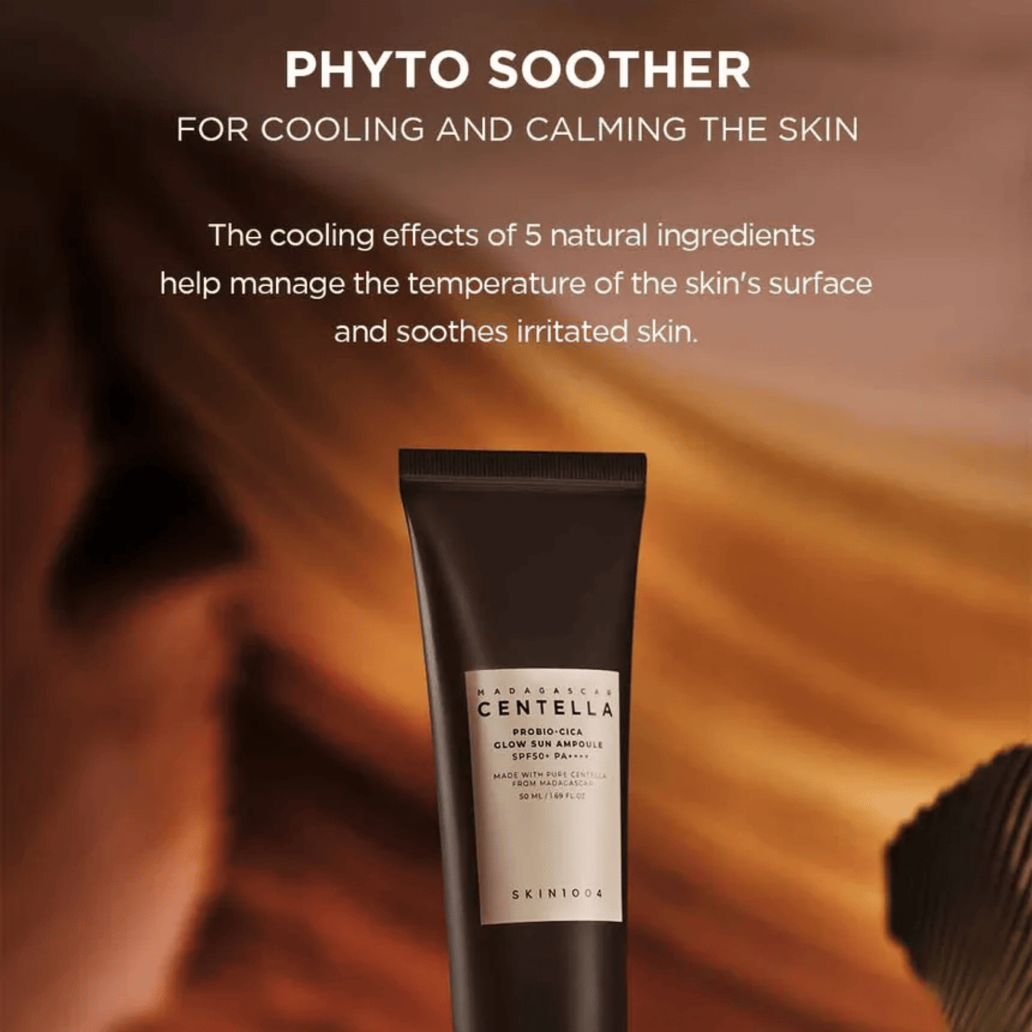 SKIN 1004 Madagascar Centella Probio-Cica Glow Sun Ampoule 50mL