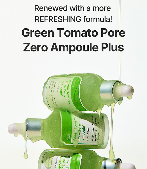 SUNGBOON EDITOR Green Tomato Pore Zero Ampoule+ 40mL