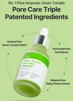 SUNGBOON EDITOR Green Tomato Pore Zero Ampoule+ 40mL