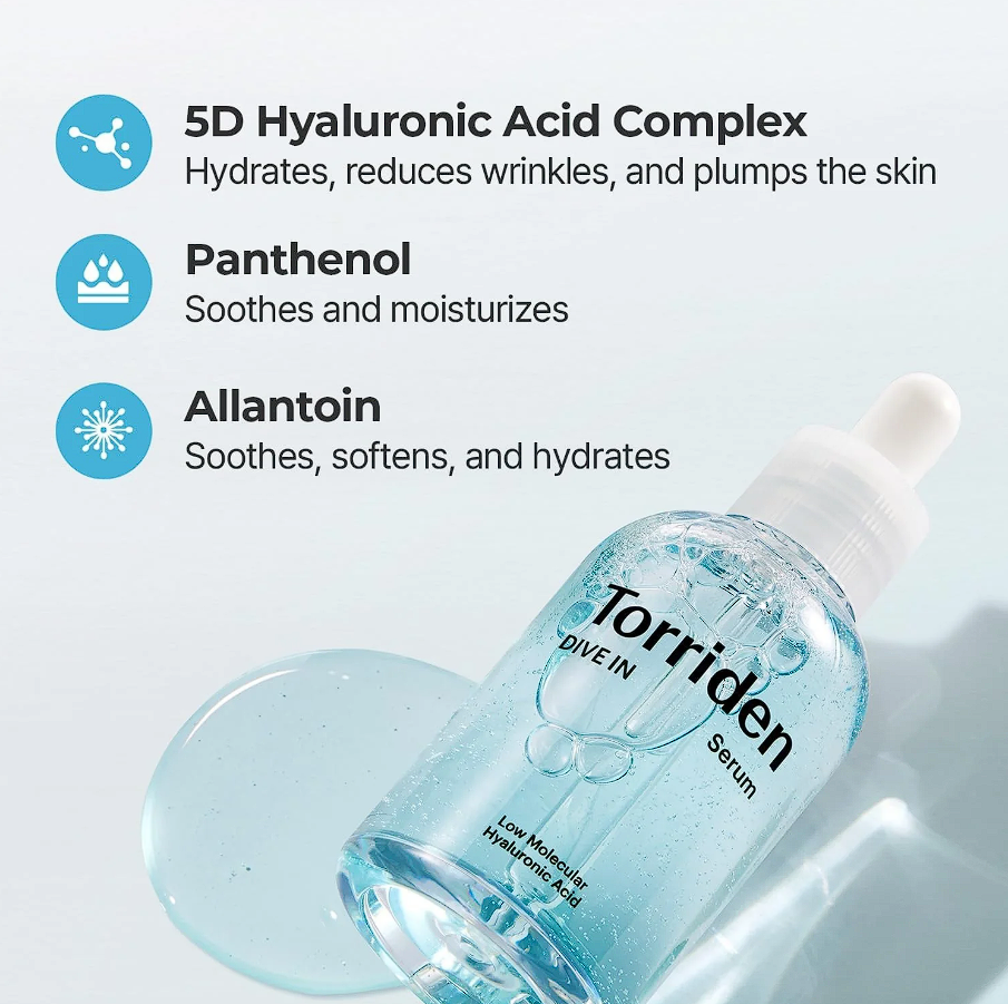 Torriden - DIVE-IN Low Molecule Hyaluronic Acid Serum